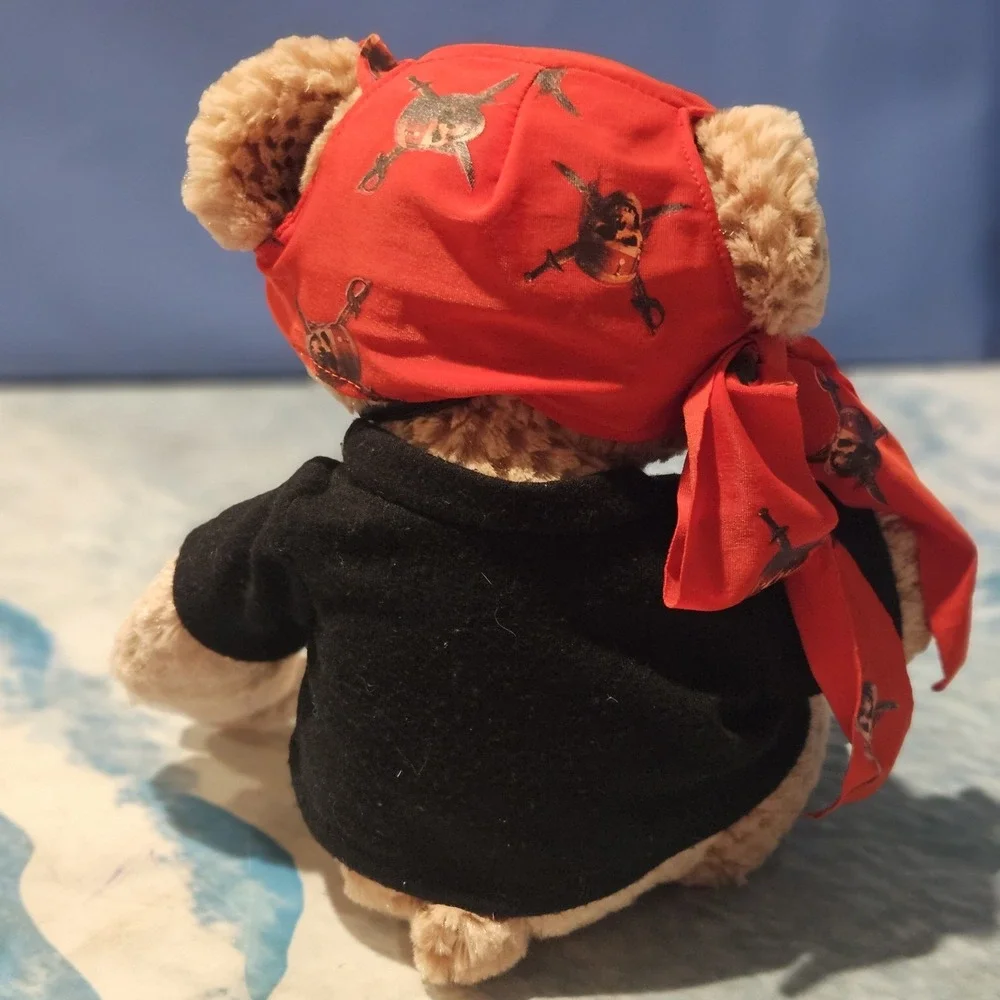 Disney Parks Pre-Duffy Pirate Mickey Bear Plush Vintage Teddy Bear